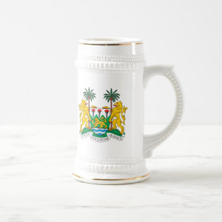Manteau de Sierra Leone de tasse de bras