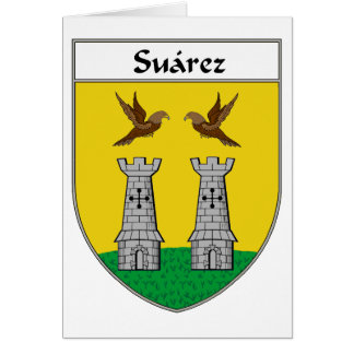 Manteau de Suárez des bras/de crête de famille