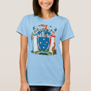 Manteau de Victoria de T-shirt de bras