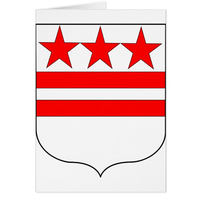 Manteau des bras officiel de la famille de George (Devant)