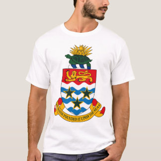 Manteau des Îles Caïman de T-shirt de bras