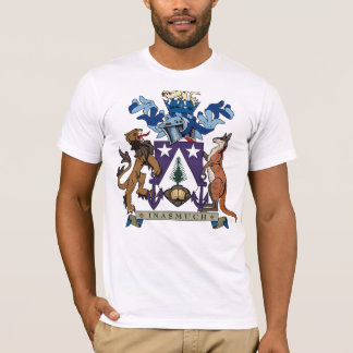 Manteau des Îles Norfolk de T-shirt de bras