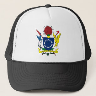 Manteau d'îles Cook de casquette de bras