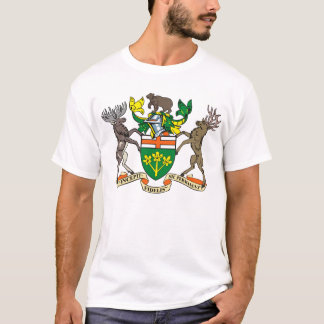 Manteau d'Ontario de T-shirt de bras