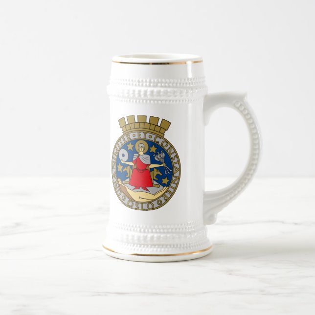 Manteau d'Oslo de tasse de bras (Droite)