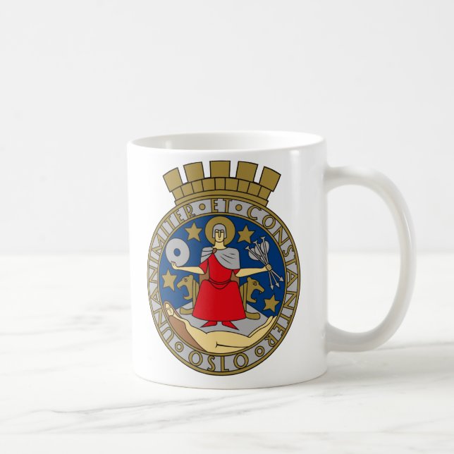 Manteau d'Oslo de tasse de bras (Droite)