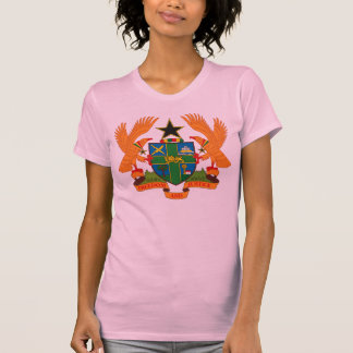 Manteau du Ghana de T-shirt de bras