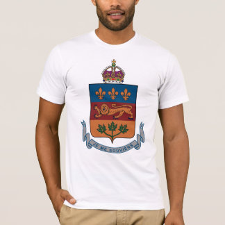 Manteau du Québec de T-shirt de bras (alternative)