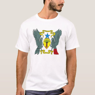 Manteau du Sao Tomé Principe de T-shirt de bras