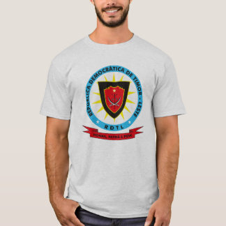 Manteau du Timor oriental de T-shirt de bras