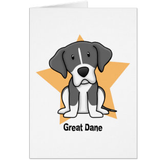 Manteau great dane d'étoile de Kawaii