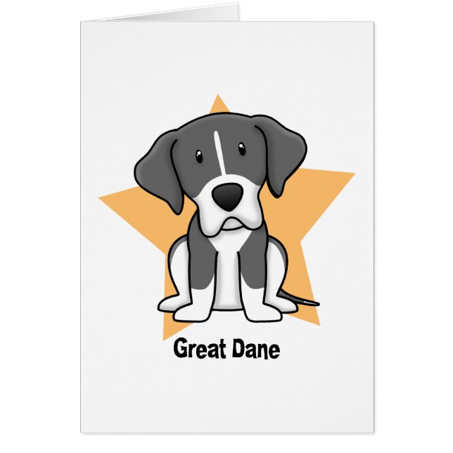 Manteau great dane d'étoile de Kawaii (Devant)