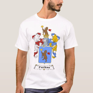 Manteau hongrois de famille de Farkas de T-shirt
