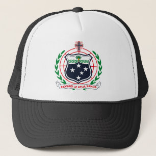 Manteau occidental du Samoa de casquette de bras