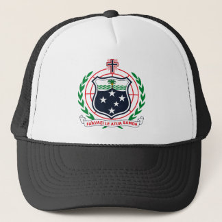 Manteau occidental du Samoa de casquette de bras