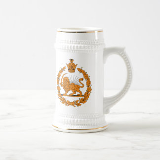 Manteau persan de tasse de bras