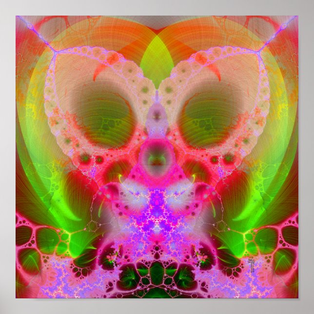 Mantoid Breath Var 2 (12 par 12) Art Print Poster (Devant)