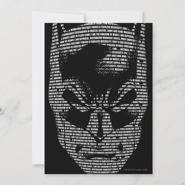 Mantra de Batman Head (Devant)