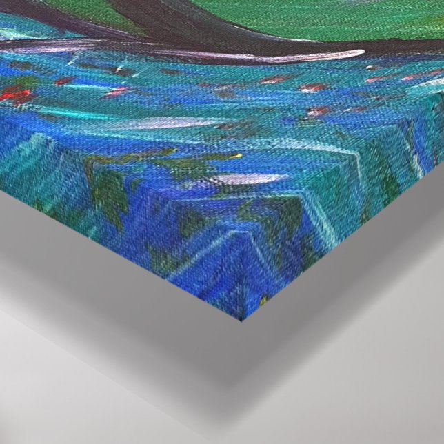 Mantra Garden - Om Peinture en toile (Coin(Bas))