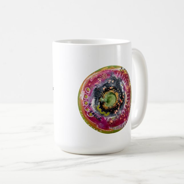 Mantra Mug avec portail de prière - Amitié (Devant droit)