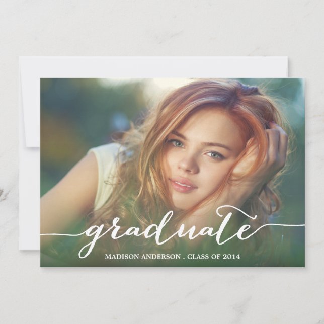 manuscrit| Invitation du groupe de diplômés (Devant)