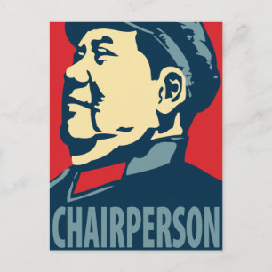 Mao Tse-Tung - Président : Carte postale OHP