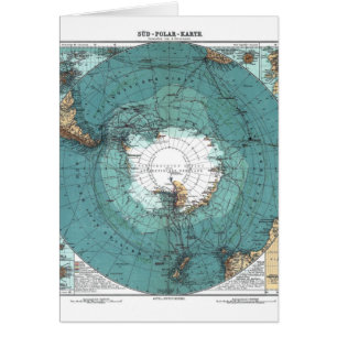 Map of the South Pole
