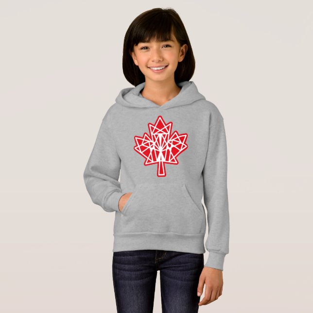 MAPLE MADE WITH TRIANGLES CANADA FLAG BY MASANSER (Devant entier)