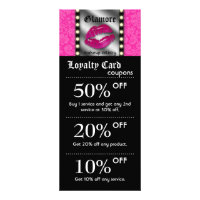 Maquillage Artiste Cartes Marketing Lumières Lips
