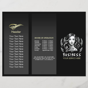 Maquillage Artiste Coiffure Stylo moderne Noir Bla