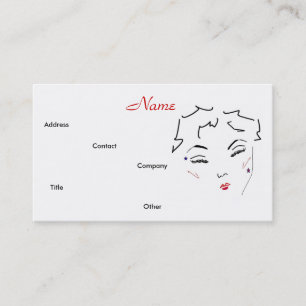 Maquillage Artiste Diva IV Carte de visite