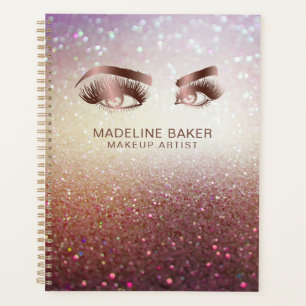 Maquillage Artiste Eyebrow Eyes Lashes Rose Gold