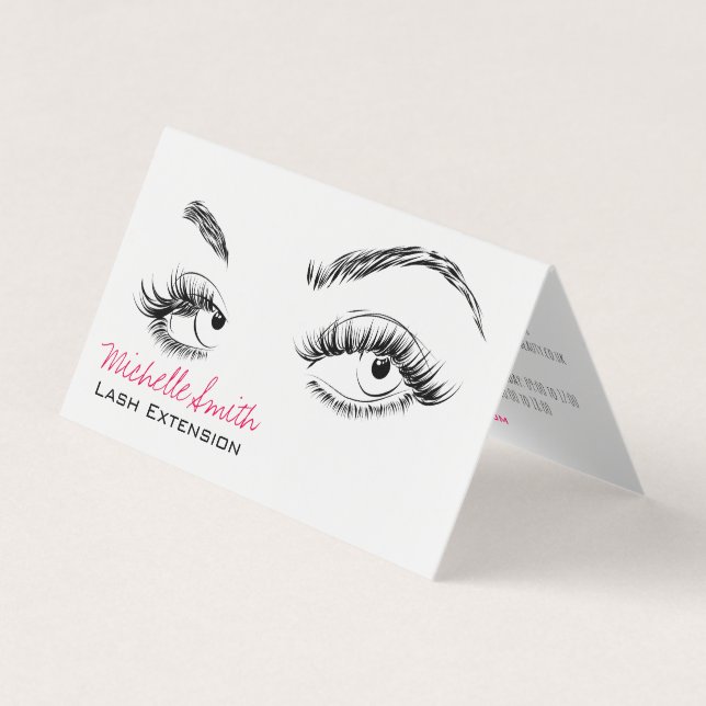 Maquillage Artiste Lashes Brosse Carte de fidélité (Devant)