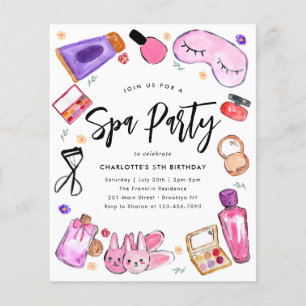 Maquillage budget Pyjama Girls Stwood Spa Annivers