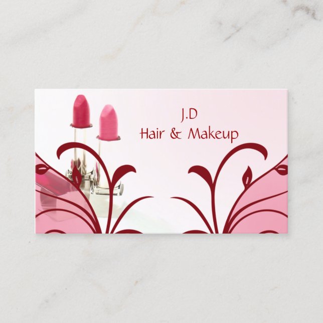 Maquillage Carte de visite (Devant)