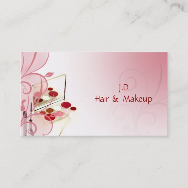 Maquillage Carte de visite (Devant)