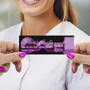 Maquillage de beauté Mini Cartes de visite