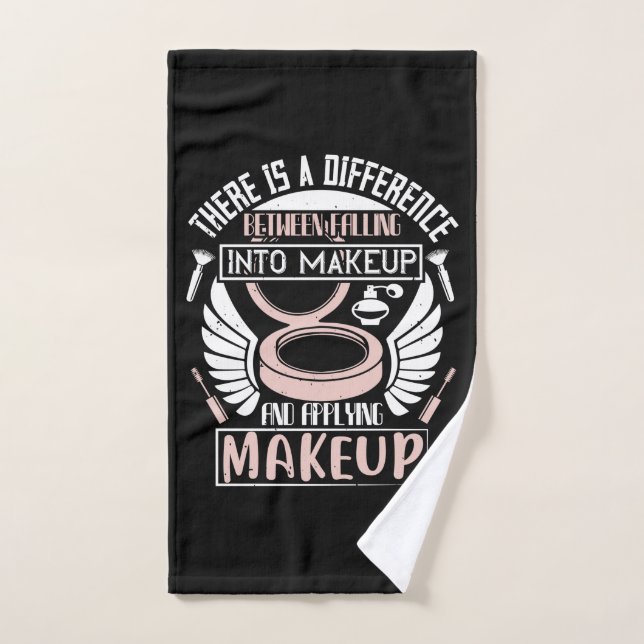 Maquillage - Tomber dans le maquillage (Serviette à main)