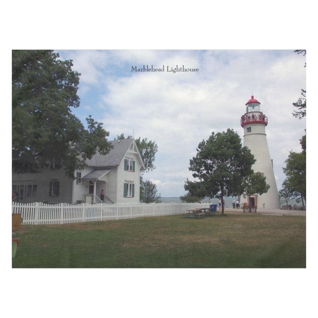 Marblehead Lighthouse & keepershouse nappe (Devant (Horizontal))