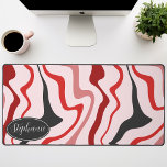 Marbre Abstrait Moderne Rétro Rouges Et Noirs<br><div class="desc">Laissez-vous tenter par une danse des couleurs grâce à notre Motif moderne rétro Abstrait en marbre liquide. Evoquant la fluidité dynamique des surfaces marbrées et l'esthétique charmante du design rétro-moderne, ce motif est un régal pour les yeux. Une symphonie de couleurs vibrantes tourbillonne et coule dans des mouvements comme des...</div>