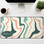Marbre Abstrait Rétro Rose Et Monnaie<br><div class="desc">Laissez-vous tenter par une danse des couleurs grâce à notre Motif moderne rétro Abstrait en marbre liquide. Evoquant la fluidité dynamique des surfaces marbrées et l'esthétique charmante du design rétro-moderne, ce motif est un régal pour les yeux. Une symphonie de couleurs vibrantes tourbillonne et coule dans des mouvements comme des...</div>