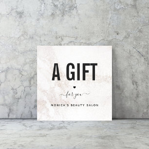 Marbre blanc Élégant Salon de Beauté Moderne Ajout