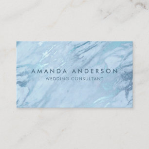 Marbre bleu émeraude  Carte de visite