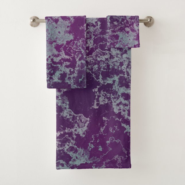Marbre bleu et violet abstrait (En situation)