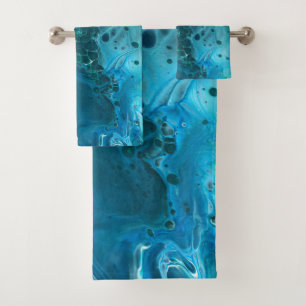Marbre bleu Turquoise Aquamarine Acrylique Abrég