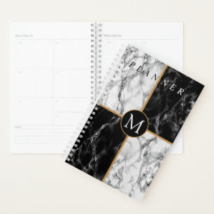 Marbre Chèque Noir & Blanc tendance - Ajouter Vot