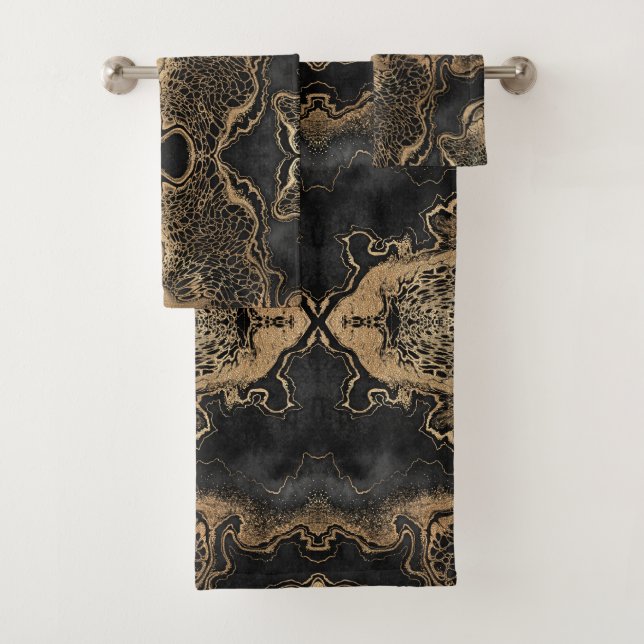 Marbre d'or noir assez (En situation)