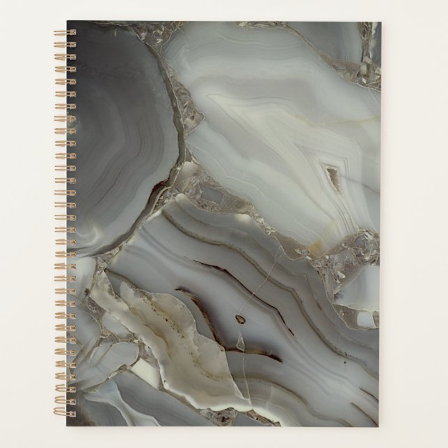 Marbre Gris avec Veine d'Or (Devant)