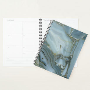 Marbre gris bleu avec Veine or