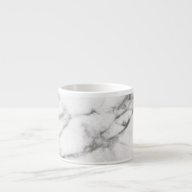 Marbre gris Espresso Mug (Devant)